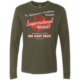 T-Shirts Military Green / S SPN The Musical Men's Premium Long Sleeve