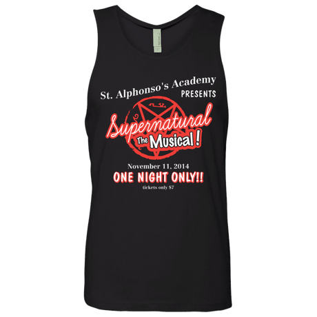 T-Shirts Black / S SPN The Musical Men's Premium Tank Top