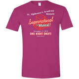 T-Shirts Antique Heliconia / S SPN The Musical Men's Semi-Fitted Softstyle