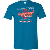 T-Shirts Antique Sapphire / S SPN The Musical Men's Semi-Fitted Softstyle