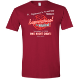 T-Shirts Cardinal Red / S SPN The Musical Men's Semi-Fitted Softstyle