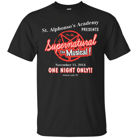 T-Shirts Black / S SPN The Musical T-Shirt