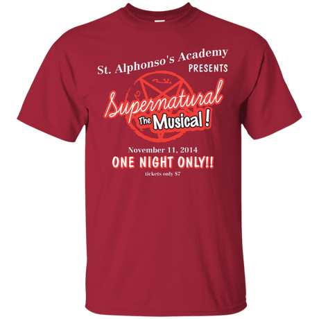 T-Shirts Cardinal / S SPN The Musical T-Shirt