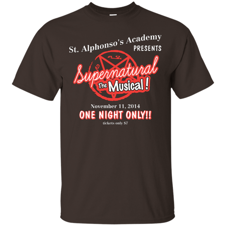 T-Shirts Dark Chocolate / S SPN The Musical T-Shirt