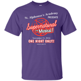 T-Shirts Purple / S SPN The Musical T-Shirt