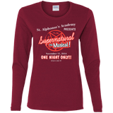 T-Shirts Cardinal / S SPN The Musical Women's Long Sleeve T-Shirt