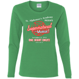 T-Shirts Irish Green / S SPN The Musical Women's Long Sleeve T-Shirt
