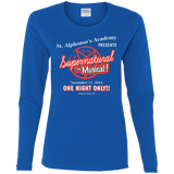 T-Shirts Royal / S SPN The Musical Women's Long Sleeve T-Shirt