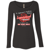 T-Shirts Vintage Black / S SPN The Musical Women's Triblend Long Sleeve Shirt