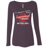 T-Shirts Vintage Purple / S SPN The Musical Women's Triblend Long Sleeve Shirt