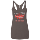 T-Shirts Macchiato / X-Small SPN The Musical Women's Triblend Racerback Tank