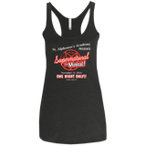 T-Shirts Vintage Black / X-Small SPN The Musical Women's Triblend Racerback Tank
