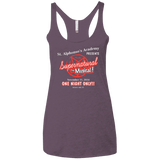 T-Shirts Vintage Purple / X-Small SPN The Musical Women's Triblend Racerback Tank