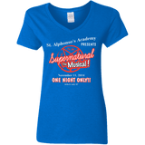 T-Shirts Royal / S SPN The Musical Women's V-Neck T-Shirt