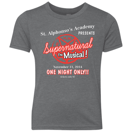 T-Shirts Premium Heather / YXS SPN The Musical Youth Triblend T-Shirt
