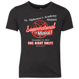 T-Shirts Vintage Black / YXS SPN The Musical Youth Triblend T-Shirt