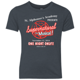 T-Shirts Vintage Navy / YXS SPN The Musical Youth Triblend T-Shirt