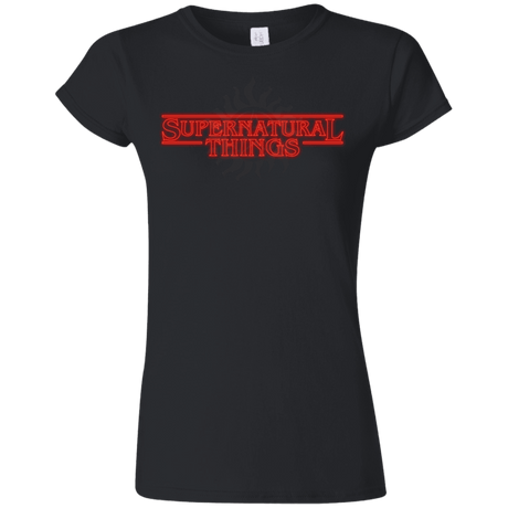 T-Shirts Black / S SPN Things Junior Slimmer-Fit T-Shirt