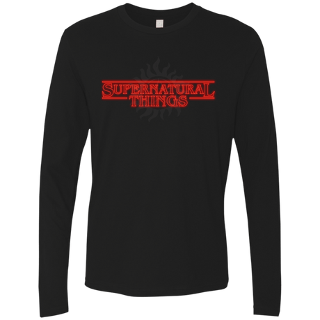 T-Shirts Black / S SPN Things Men's Premium Long Sleeve