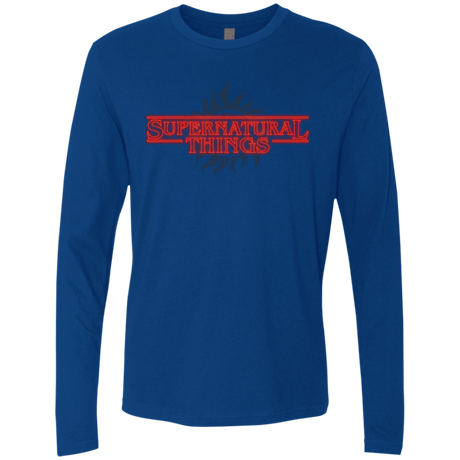 T-Shirts Royal / S SPN Things Men's Premium Long Sleeve