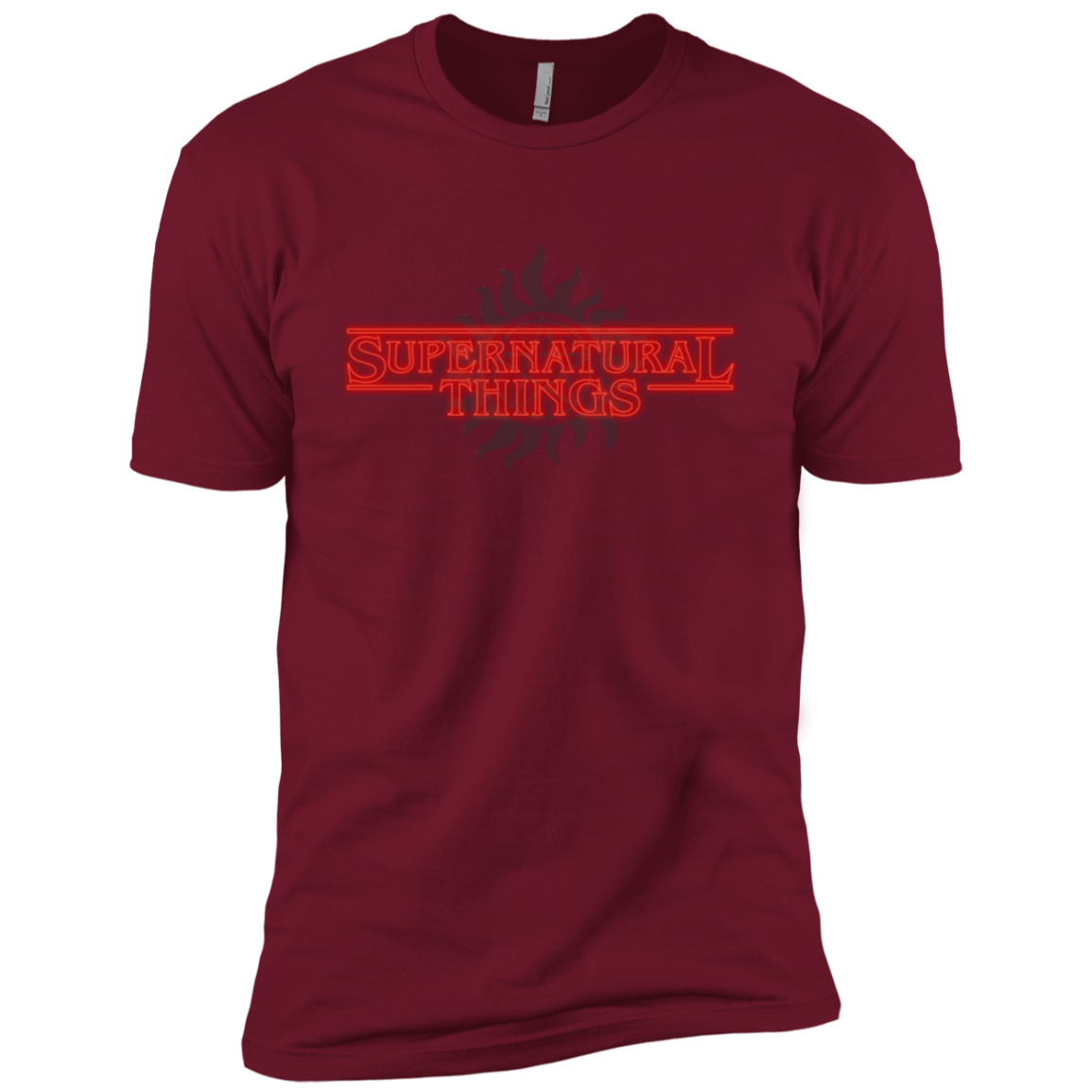 T-Shirts Cardinal / X-Small SPN Things Men's Premium T-Shirt