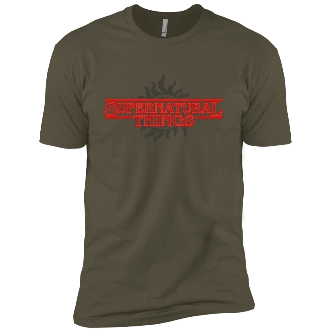 T-Shirts Military Green / X-Small SPN Things Men's Premium T-Shirt