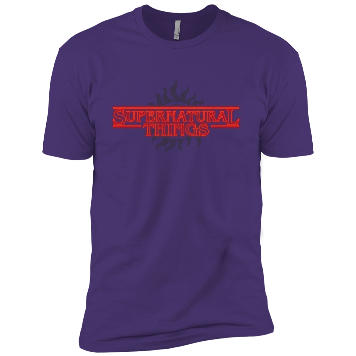 T-Shirts Purple Rush/ / X-Small SPN Things Men's Premium T-Shirt
