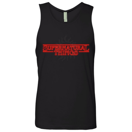 T-Shirts Black / S SPN Things Men's Premium Tank Top