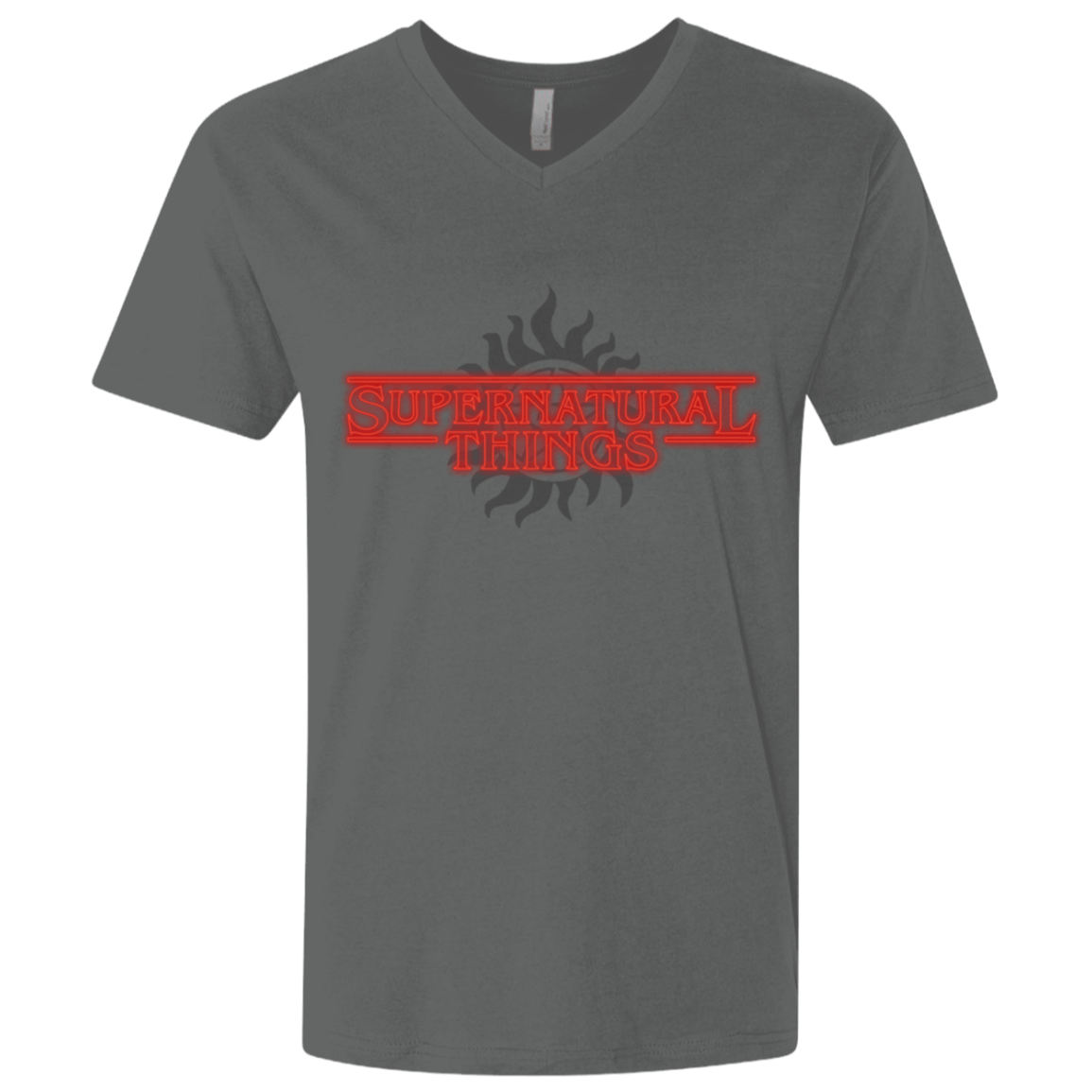 T-Shirts Heavy Metal / X-Small SPN Things Men's Premium V-Neck