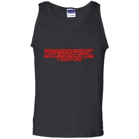 T-Shirts Black / S SPN Things Men's Tank Top