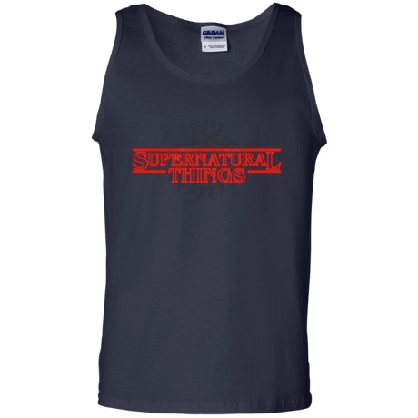 T-Shirts Navy / S SPN Things Men's Tank Top