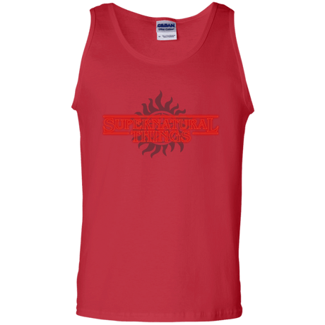 T-Shirts Red / S SPN Things Men's Tank Top