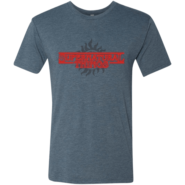 T-Shirts Indigo / S SPN Things Men's Triblend T-Shirt