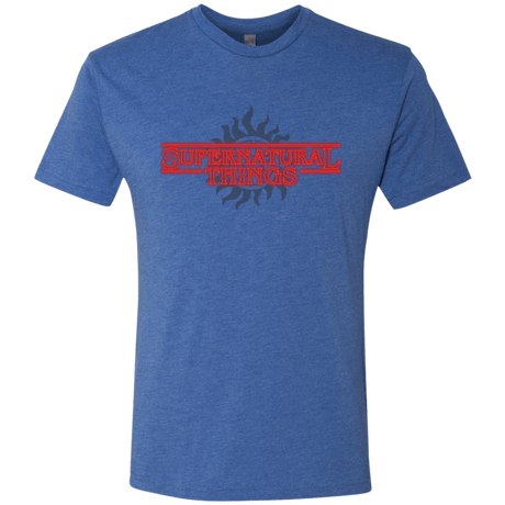 T-Shirts Vintage Royal / S SPN Things Men's Triblend T-Shirt