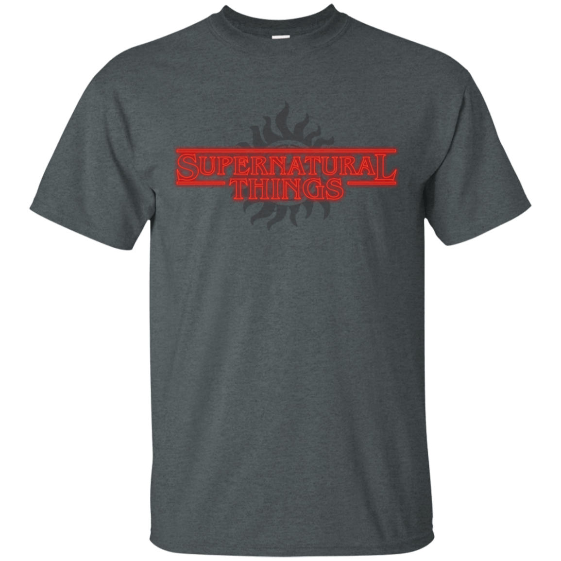 T-Shirts Dark Heather / S SPN Things T-Shirt