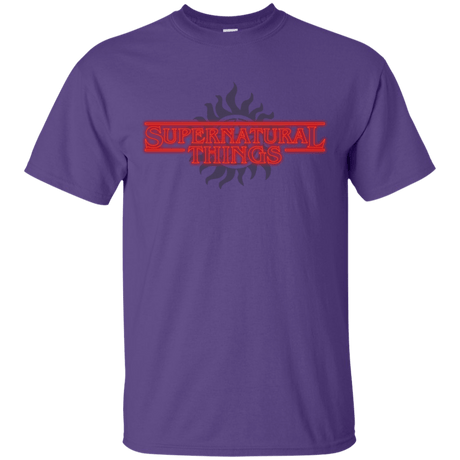 T-Shirts Purple / S SPN Things T-Shirt