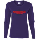 T-Shirts Purple / S SPN Things Women's Long Sleeve T-Shirt