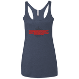 T-Shirts Vintage Navy / X-Small SPN Things Women's Triblend Racerback Tank