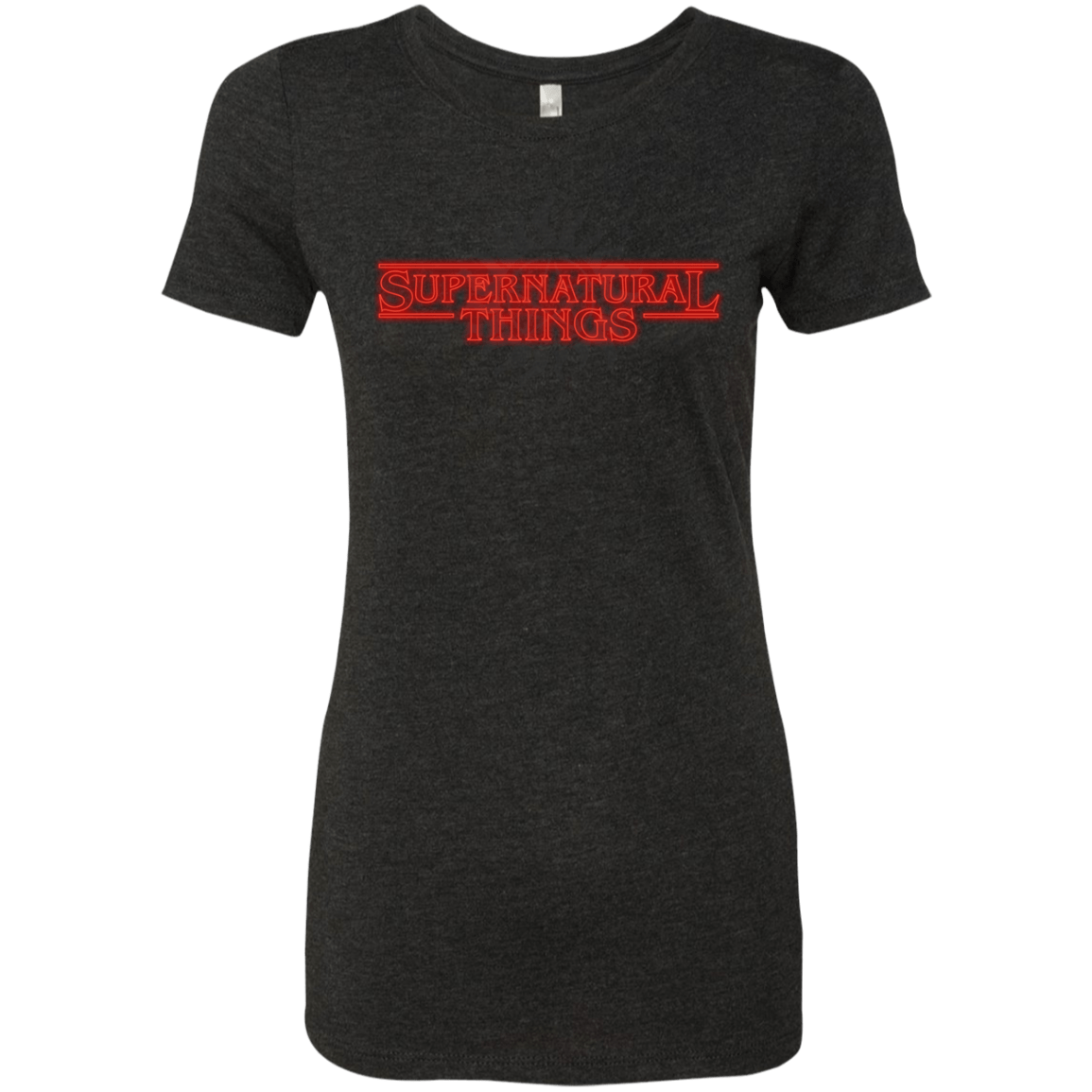 T-Shirts Vintage Black / S SPN Things Women's Triblend T-Shirt