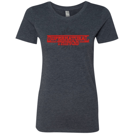 T-Shirts Vintage Navy / S SPN Things Women's Triblend T-Shirt