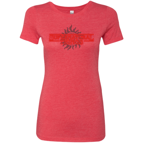 T-Shirts Vintage Red / S SPN Things Women's Triblend T-Shirt