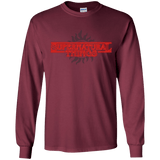 T-Shirts Maroon / YS SPN Things Youth Long Sleeve T-Shirt