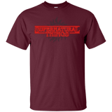 T-Shirts Maroon / YXS SPN Things Youth T-Shirt