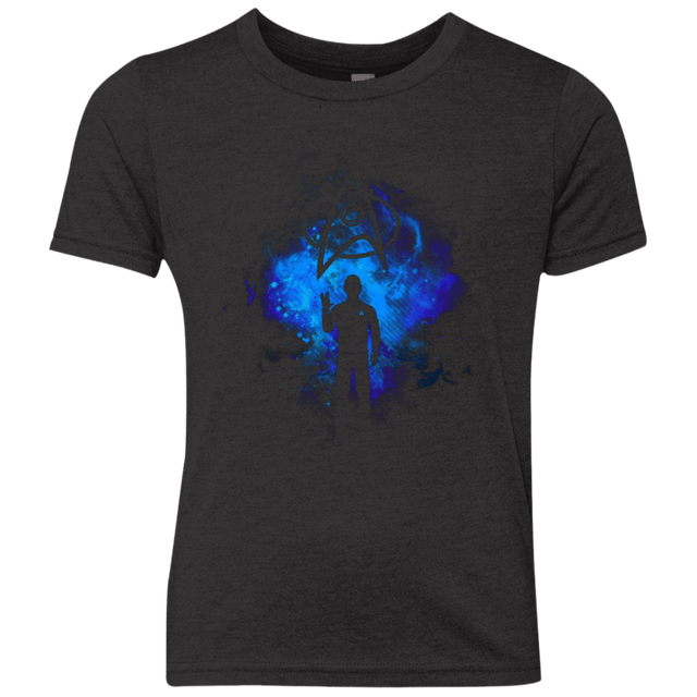 T-Shirts Vintage Black / YXS SPOCK ART Youth Triblend T-Shirt