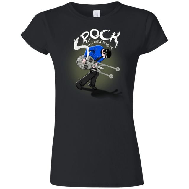 T-Shirts Black / S Spock Pilgrim Junior Slimmer-Fit T-Shirt