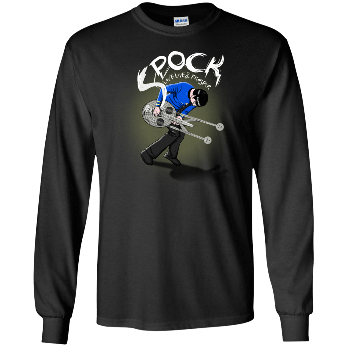 T-Shirts Black / S Spock Pilgrim Men's Long Sleeve T-Shirt