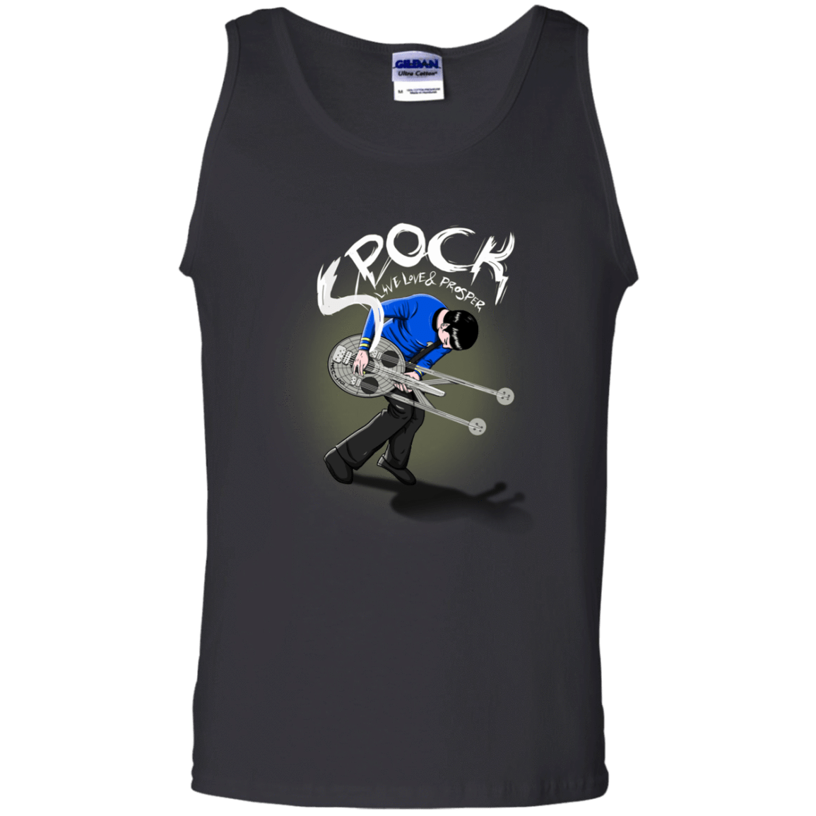 T-Shirts Black / S Spock Pilgrim Men's Tank Top