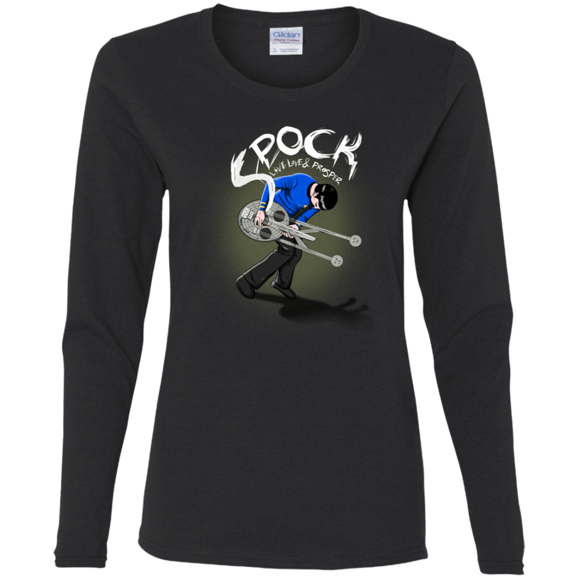 T-Shirts Black / S Spock Pilgrim Women's Long Sleeve T-Shirt