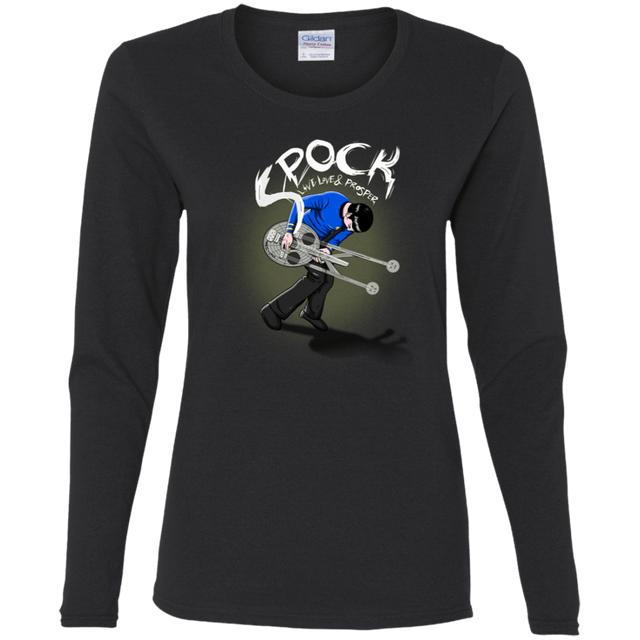 T-Shirts Black / S Spock Pilgrim Women's Long Sleeve T-Shirt