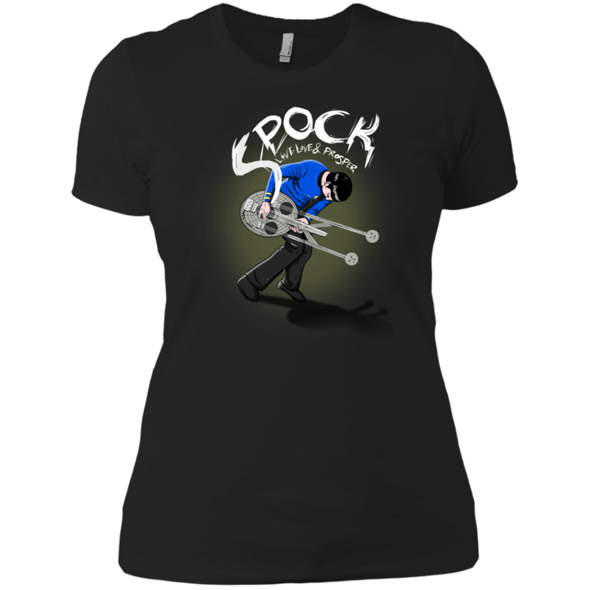 T-Shirts Black / X-Small Spock Pilgrim Women's Premium T-Shirt